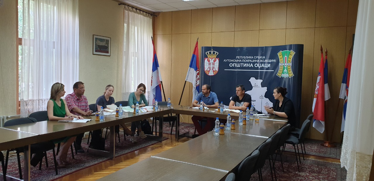 Састанак представника општине Оџаци са представницима Развојне Агенције Војводине и Фонда Европски послови