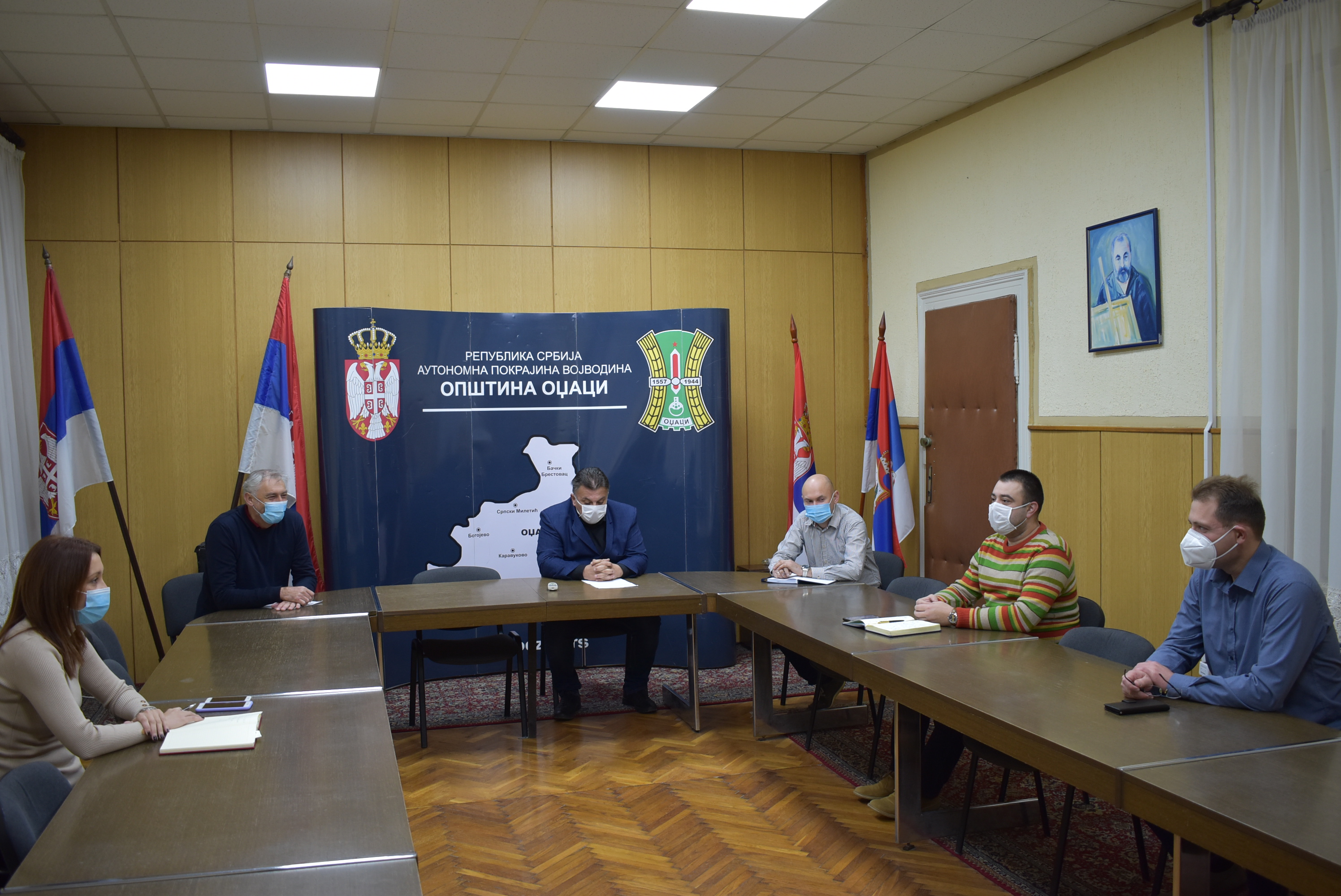 Састанак Општинског штаба за ванредне ситуације општине Оџаци