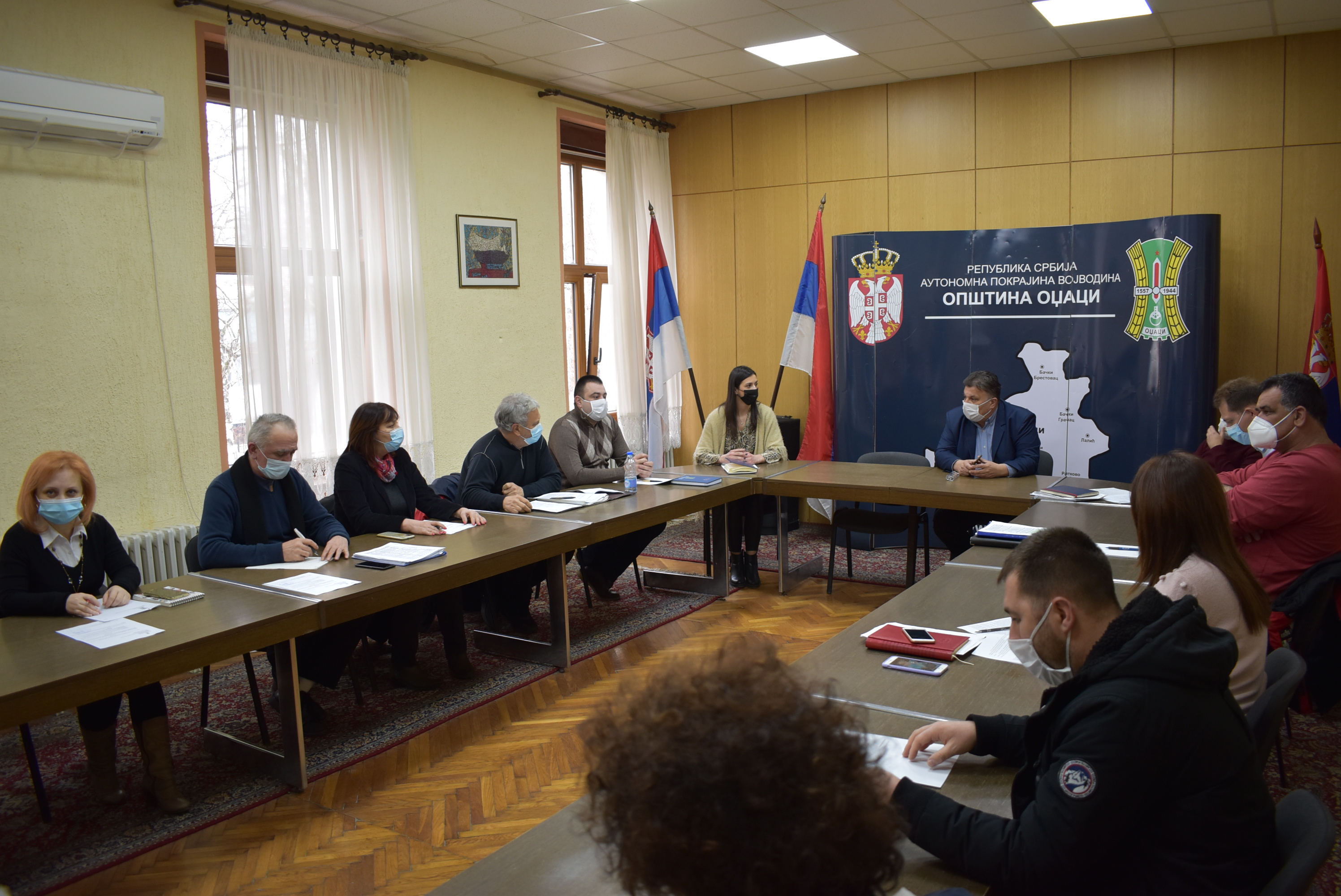 Одржана прва редовна седница Општинског Штаба за ванредне ситуације општине Оџаци