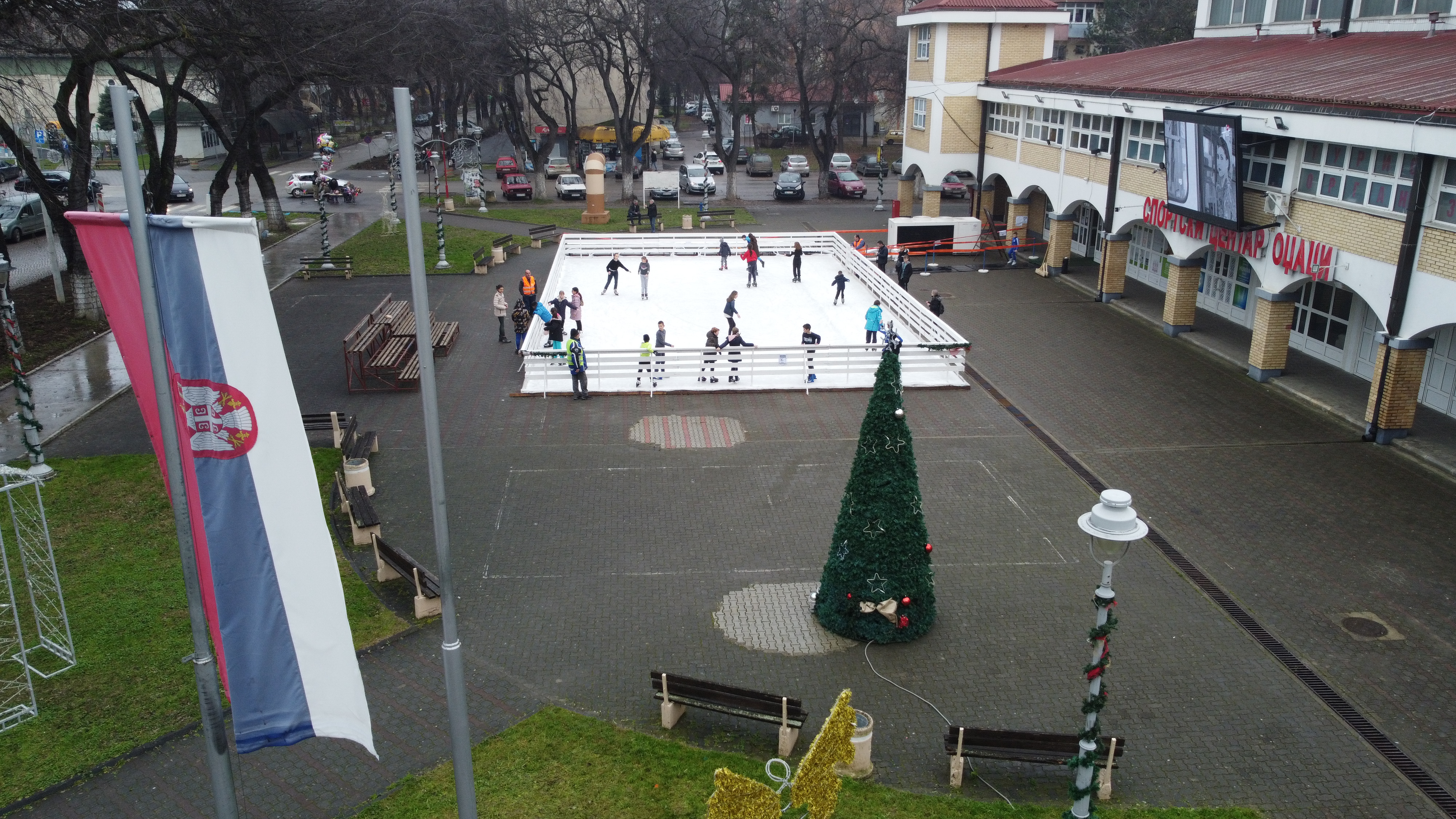 Klizalište u Odžacima počelo sa radom