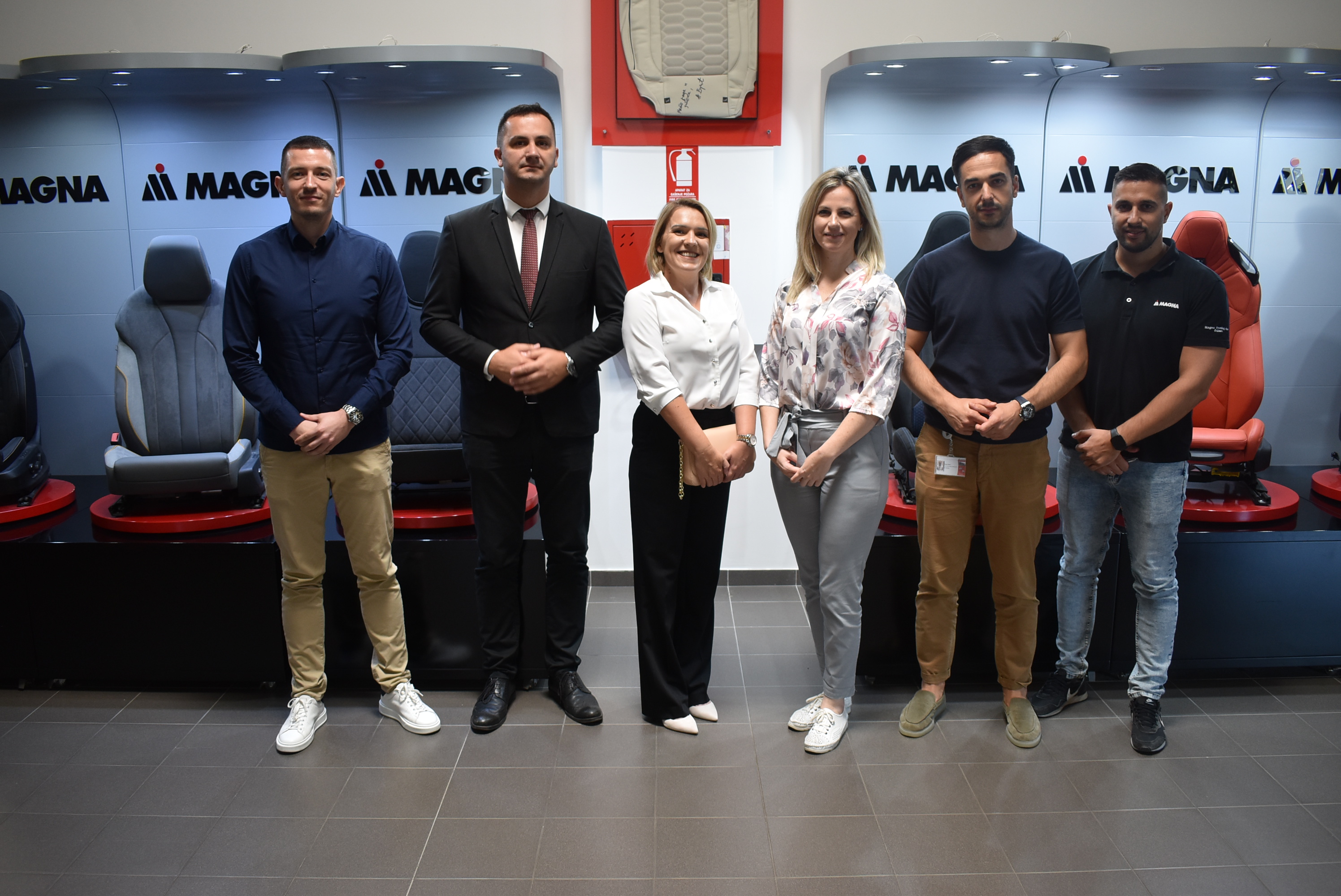Predsednica opštine Odžaci obišla kompaniju „Magna Seating”