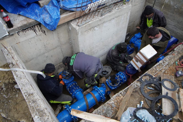 На водоводу у Оџацима у току су радови на фабрици воде на постројењу за третман, филтрацију и омекшавање воде