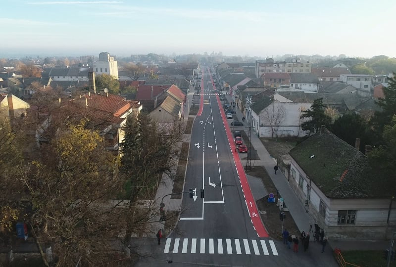 Реконструкција Железничке улице завршена пре рока-данас пуштен саобраћај