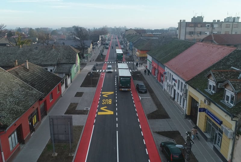 Реконструкција Железничке улице завршена пре рока-данас пуштен саобраћај